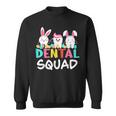 Tooth Bunny Easter Day Dentist Dental Hygienist Assistant Sweatshirt