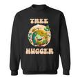 Tree Hugger Retro Nature Environmental Earth Day Sweatshirt
