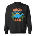 Uncle Saurus Rex Dinosaur Family Reunion Sweatshirt