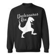 Uncle Saurus Rex Family Dinosaur Christmas Pajamas Sweatshirt