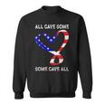 Usa Flag American Patriotic Heart Armed Forces Memorial Day Sweatshirt