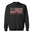 Uss South Dakota Bb-57 Ww2 Battleship Usa American Flag Sweatshirt