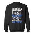 Veteran Of The United States Us Air Force American Flag Usaf Sweatshirt