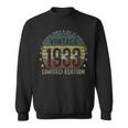 Vintage 1933 90 Years Old 90Th Birthday Gifts For Men V2 Sweatshirt