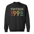 Vintage 1992 30Th Birthday Gift Retro 30 Years Old Sweatshirt