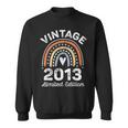 Vintage 2013 Limited Edition 10 Year Old Gifts 10Th Birthday Sweatshirt