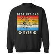 Vintage Best Cat Dad Ever Cat Dad Father Day Gift V2 Sweatshirt