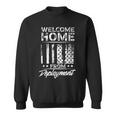 Welcome Home From Deployment Deployed Military Soldier Sweatshirt