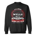 Wells Family Crest WellsWells Clothing Wells T Wells T Gifts For The Wells Sweatshirt