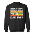 Worlds Best Leopard Gecko Dad Ever Sweatshirt