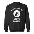 Worlds Okayest Youth Pastor Oksign Best Funny Gift Church Sweatshirt