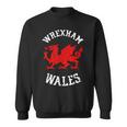 Wrexham Wales Retro Vintage V5 Men Women Sweatshirt Graphic Print Unisex