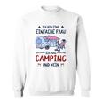 Camping Ich Bin Einfache Frau Sweatshirt