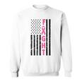Fight Breast Survivor American Flag Breast Cancer Awareness Sweatshirt Fight Breast Survivor American Flag Breast Cancer Awareness Sweatshirt