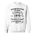 Herren Vintage Der Mann Mythos Die Legende 1970 53 Geburtstag Sweatshirt