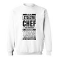 Ich Bin Stolzer Chef Eines Ungeheuer Fantastischen Teams Job Sweatshirt