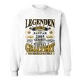 Legenden Sind Im Januar 2005 Geboren 18 Geburtstag Lustig Sweatshirt