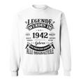 Legenden Wurden Im 1942 Geboren 81 Geburtstag 81 Jahre Sweatshirt