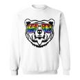 Lgbt Daddy Papa Bear Gay Pride Proud Dad Fathers Day Gift For Mens Sweatshirt