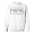 Mama Est 2023 Werdende Mutter Schwangere Geschenk Neue Mama Sweatshirt
