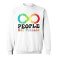 People Not Puzzles Autism Awareness Neurodiversity Inclusion Sweatshirt