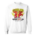 Robbie Fox Wearing Cleveland Wmms Loo7 Fm For Those About To Rock We Salute You Sweatshirt