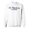 St Petersburg - Florida - Throwback Design - Classic Sweatshirt