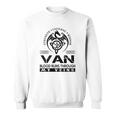 Van Blood Runs Through My Veins Sweatshirt