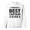 Worlds Best Captain Ever Sweatshirt