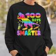 100 Days Smarter Teacher Or Student Pop It Dinosaur V2 Sweatshirt Gifts for Him