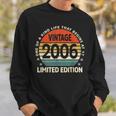 17 Years Old Made In 2006 Limited Edition 17Th Birthday Gift Sweatshirt Gifts for Him