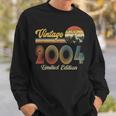 19 Year Old Gifts Made In 2004 Vintage 19Th Birthday Retro Sweatshirt Gifts for Him