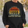 1998 Limitierte Auflage 25 Jahre Perfektion Sweatshirt, 25. Geburtstag Tee Geschenke für Ihn