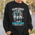 2023 Damn Right I Am An Eagles Fan Win Or Lose Sweatshirt Gifts for Him