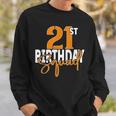 21St Birthday Squad Family Matching Group Sweatshirt Gifts for Him