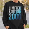 22 Geburtstag Mann 22 Jahre Geschenk Limited Edition 2000 Sweatshirt Geschenke für Ihn
