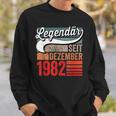 40 Geburtstag Mann 40 Jahre Legendär Seit Dezember 1982 Sweatshirt Geschenke für Ihn