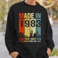 40Th Birthday Made In 1983 Limited Edition 40 Years Old Sweatshirt Gifts for Him