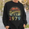 44 Year Old Awesome Since May 1979 44Th Birthday Sweatshirt Gifts for Him