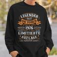 46 Geburtstag Mann 46 Jahre Legendär Seit Oktober 1976 Sweatshirt Geschenke für Ihn