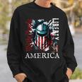 4Th Of July Proud Americans Flag We The PeopleLiberty Sweatshirt Gifts for Him