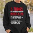 5 Things You Should Know About My Mother-In-Law Sweatshirt Gifts for Him