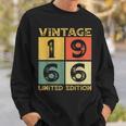 57 Year Old Gifts Vintage 1966 Limited Edition 57Th Bday Sweatshirt Gifts for Him