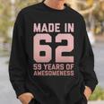 59. Geburtstags Sweatshirt für Männer und Frauen, 59 Jahre Alt Geschenke für Ihn