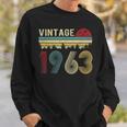 60 Year Old Gifts Vintage 1963 Made In 1963 60Th Birthday V2 Men Women Sweatshirt Graphic Print Unisex Gifts for Him