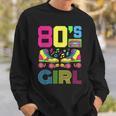 80S Girl 1980S Fashion Theme Party Outfit Eighties Costume Sweatshirt Gifts for Him