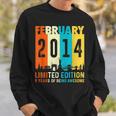 9 Limitierte Auflage Hergestellt Im Februar 2014 9 Sweatshirt Geschenke für Ihn