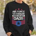 Air Force Veterans Makes The Best Dad Vintage Us Military Sweatshirt Gifts for Him