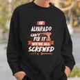 Alvarado Name Alvarado Family Name Crest Sweatshirt Gifts for Him