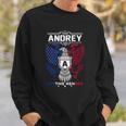 Andrey Name - Andrey Eagle Lifetime Member Sweatshirt Gifts for Him